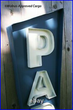 Pottery Barn Park Wall Sign -nib- Point The Way To Cool Home Décor