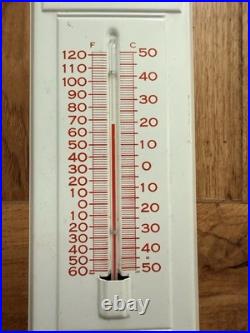 RARE Original Frostie Root Beer Thermometer Metal Sign 1950's Excellent Vintage