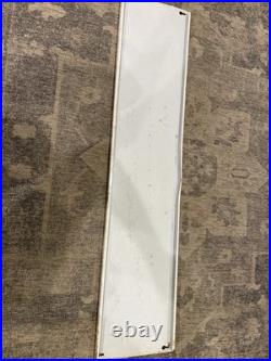RARE VINTAGE Coca Cola METAL SIGN 47 X 10 ENJOY COLA COLA