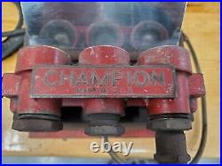 Rare 1936 Champion Spark Plugs Tester cleaner garage Vintage antique