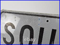 Rare Authentic Retired Texas SOUTH US Highway State Road Sign VINTAGE Man Cave