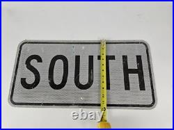 Rare Authentic Retired Texas SOUTH US Highway State Road Sign VINTAGE Man Cave