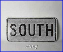 Rare Authentic Retired Texas SOUTH US Highway State Road Sign VINTAGE Man Cave