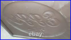 Rare Large Vintage Metal Sign, Farm Fresh Eggs 25 Cents, 18 1/2 X 25