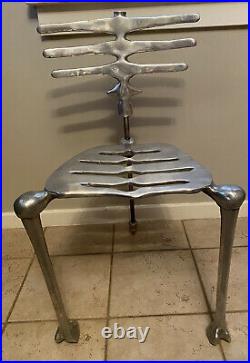 Rare Michael Aram Vintage Skeleton Bone Chair #2 Signed 1994