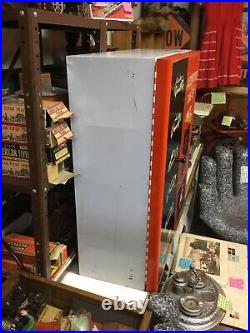 Rare Vintage AC Delco Gas And Oil Service Station Automotive Metal Cabinet