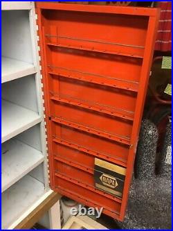 Rare Vintage AC Delco Gas And Oil Service Station Automotive Metal Cabinet