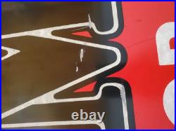 Rare Vintage Cam 2 Motor Oil Metal Display Advertising Store Garage Sign Rare Vintage Cam 2 Motor Oil Metal Display Advertising Store Garage Sign