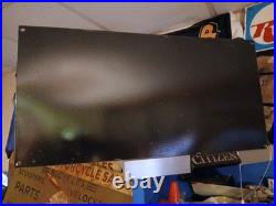 Rare Vintage Large Schwinn Bicycle Advertising Heavy Porcelain Metal Sign