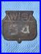 Rare_Vintage_Original_Wisconsin_Highway_64_Shield_Metal_Sign_01_vgxj