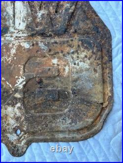 Rare Vintage Original Wisconsin Highway 64 Shield Metal Sign