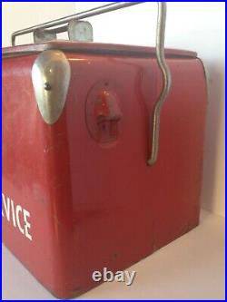 Rare Vintage Phillips 66 Farm Service Ice Chest Cooler Collectible Home Decor