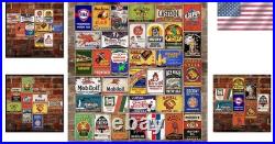 Retro 35-Pack Metal Signs 8x12 Inch Vintage Decor for Stylish Interiors Retro 35-Pack Metal Signs 8x12 Inch Vintage Decor for Stylish Interiors
