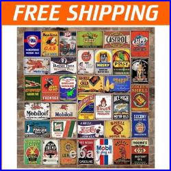 Retro Advert Metal Signs 8x12 Inch