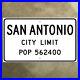 San_Antonio_Texas_city_limit_highway_marker_1956_road_sign_40x24_01_dho