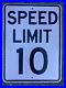 Speed_Limit_10_highway_road_traffic_sign_1950s_NOS_unused_embossed_steel_HDOS_01_yqb