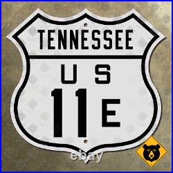 Tennessee US Route 11E highway marker Knoxville Johnson City 16x16 Tennessee US Route 11E highway marker Knoxville Johnson City 16x16