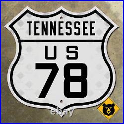 Tennessee US Route 78 highway marker road sign shield Memphis 16x16