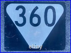 Tennessee state secondary route 360 highway road sign shield 30x24 triangle DDIL