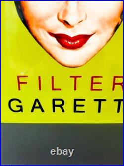 Tigra Filter Zigaretten Vintage Cigarette Advertising Metal Sign 60 × 40 cm