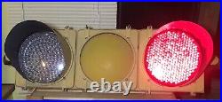Traffic Signal Light Interstate Highway Street Road Sign Man Cave Gas Oil Decor
