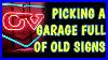 Treasure_Trove_Of_Vintage_Signs_U0026_Advertising_Picking_A_Packed_Garage_01_sp