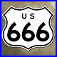 US_route_666_Devil_s_Highway_Four_Corners_marker_road_sign_1957_13x11_01_buw
