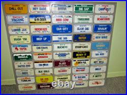 Unique Vintage Garage License Plate Wall Hanging Custom Sign Craft Art