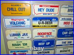 Unique Vintage Garage License Plate Wall Hanging Custom Sign Craft Art