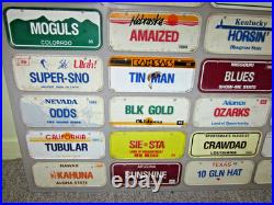 Unique Vintage Garage License Plate Wall Hanging Custom Sign Craft Art