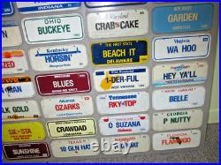 Unique Vintage Garage License Plate Wall Hanging Custom Sign Craft Art