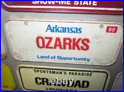 Unique Vintage Garage License Plate Wall Hanging Custom Sign Craft Art