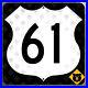 United_States_US_Route_61_highway_road_sign_1961_Mississippi_crossroads_24x24_01_aedg