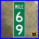 United_States_mile_marker_milepost_69_road_highway_sign_10x30_01_mhat