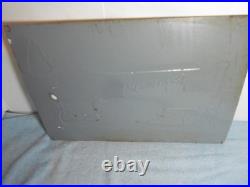 VINTAGE 17x11 in CASE ENGINE THRESHING MACHINE ADV SIGN EMBOSSED TIN METAL -X163
