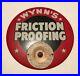 VINTAGE_1950s_WYNNS_OIL_FRICTION_PROOFING_METAL_ADVERTISING_SIGN_THERMOMETER_01_tib
