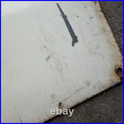 VINTAGE CHILLY WILLEE Metal Sign Double Sided 15x28 Cherry Grape