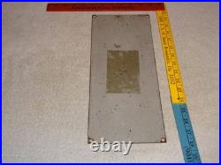 VINTAGE HEY! GIVE ME A TALL ONE With MAN +SODA 14.5 PORCELAIN METAL GASOLINE SIGN