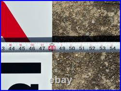 VINTAGE HONDA ENGINES X-LARGE METAL DEALER SIGN (48x24) NOS/NEW OLD STOCK
