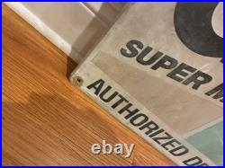 VINTAGE METAL SIGN Castrol GTX Super Multi-Grade Authorized Dealer -SOLD AS IS