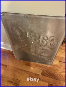 VINTAGE METAL SIGN Castrol GTX Super Multi-Grade Authorized Dealer -SOLD AS IS