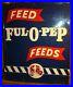 VINTAGE_NOS_LARGE_FUL_O_PEP_FARM_FEEDS_EMBOSSED_TIN_METAL_SIGN_With_ROOSTERS_01_kij