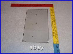 VINTAGE OLD PLANTATION COFFEE With PADDLE BOAT 10.5 PORCELAIN METAL GASOLINE SIGN