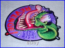 VINTAGE RAT FINK GET REVENGE With LIFE METAL RATFINK ED ROTH HOT ROD GASOLINE SIGN