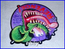 VINTAGE RAT FINK GET REVENGE With LIFE METAL RATFINK ED ROTH HOT ROD GASOLINE SIGN