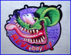VINTAGE RAT FINK GET REVENGE With LIFE METAL RATFINK ED ROTH HOT ROD GASOLINE SIGN VINTAGE RAT FINK GET REVENGE With LIFE METAL RATFINK ED ROTH HOT ROD GASOLINE SIGN