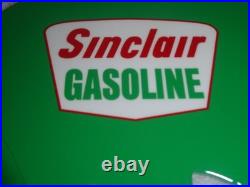 VINTAGE SINCLAIR GASOLINE With DIE-CUT DINO THE DINOSAUR 15 METAL GAS & OIL SIGN