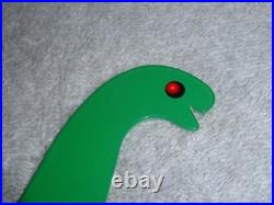 VINTAGE SINCLAIR GASOLINE With DIE-CUT DINO THE DINOSAUR 15 METAL GAS & OIL SIGN