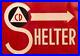 VINTAGE_Shelter_Sign_1950_CD_Cold_War_Era_Civil_Defense_Man_Cave_or_Garage_01_yth