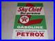 VINTAGE_TEXACO_SKY_CHIEF_SUPREME_GASOLINE_With_PETROX_18_PORCELAIN_METAL_OIL_SIGN_01_onrh